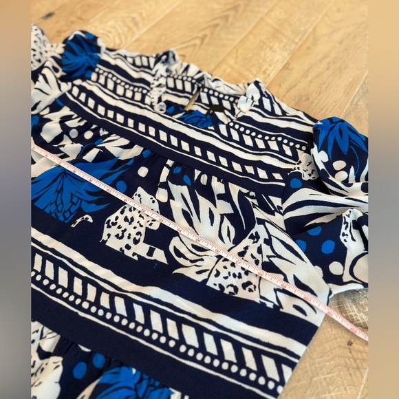 Donna Morgan Printed Shift Dress size 14 - Picture 5 of 7